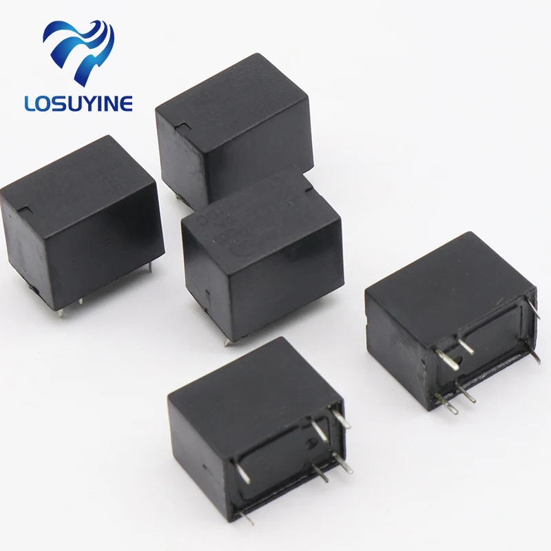 20pcs Miniature PCB relay 6 pins mini relay DC 3V 5V 9V 12V JRC 21F ...
