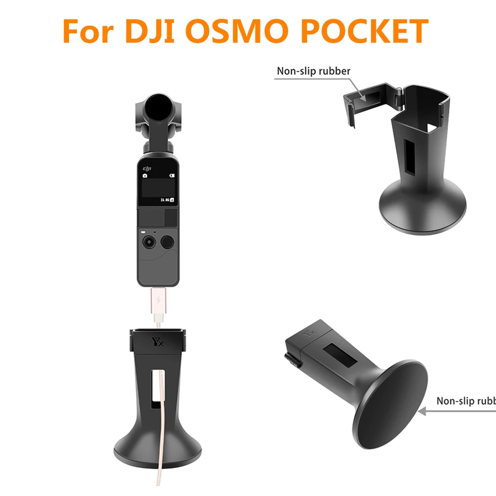 

For DJI OSMO POCKET Handheld Gimbal Camera Extended Bracket Heightened Handle Mount Holder Base Stand Stabilizer for OSMO POCKET