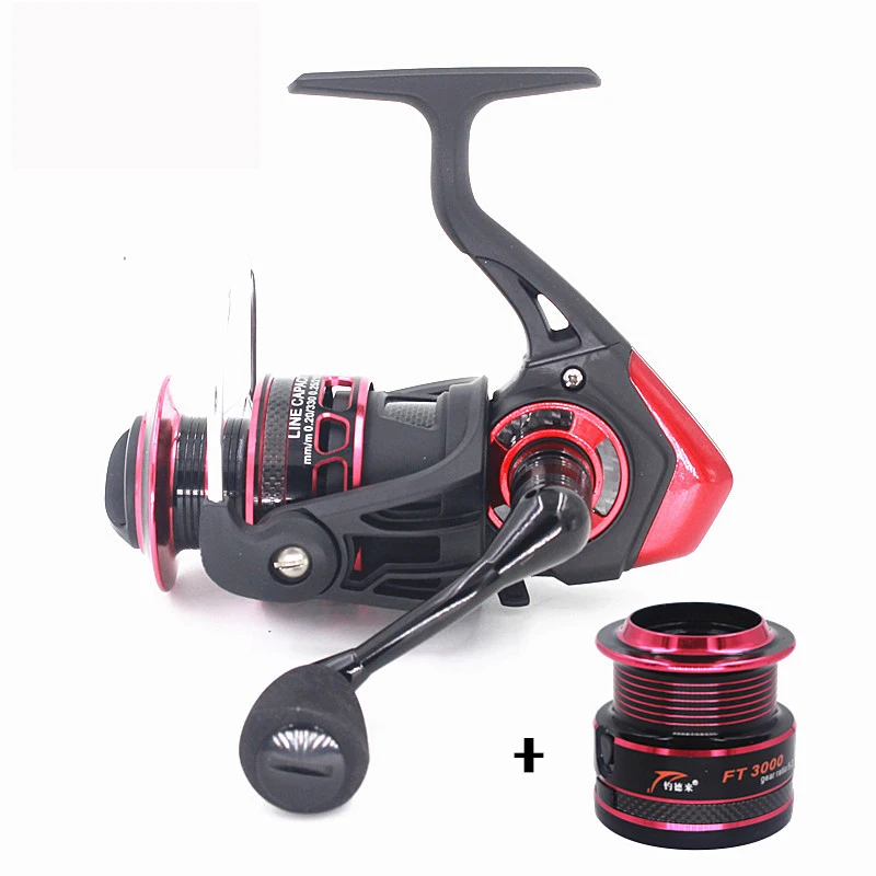 

Hot Sale Carp Spinning Fishing Reel Front and Rear Drag System Infinite Metal Spinning Reel 13+1BB, Gift One Shallow cup