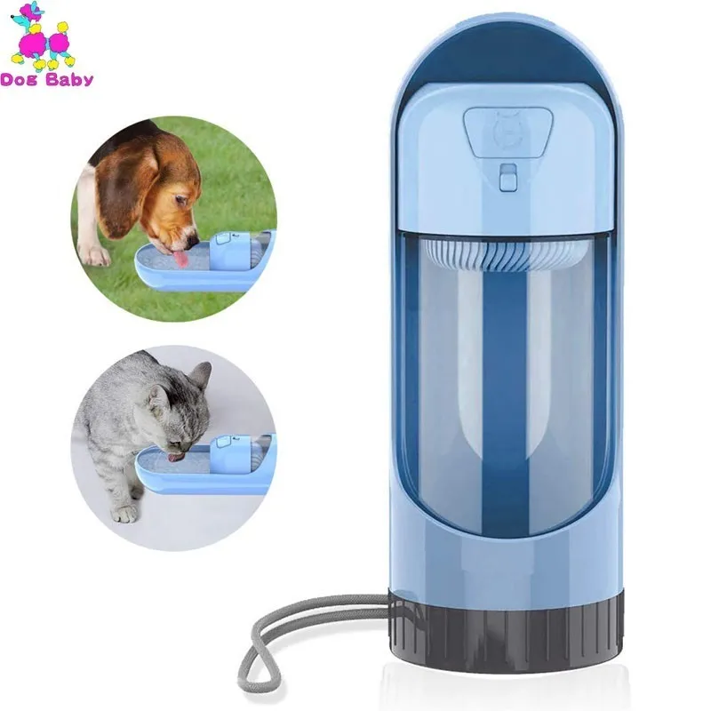 

300ML Portable Pet Dog Water Bottle for Small Large Dogs Pet Product Travel Puppy Drink Bowl Outdoor Pet Water Dispenser Feeder