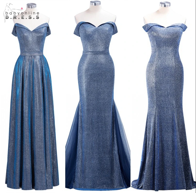Robe de soiree с открытыми плечами возлюбленная Русалка сияющее вечернее официальное