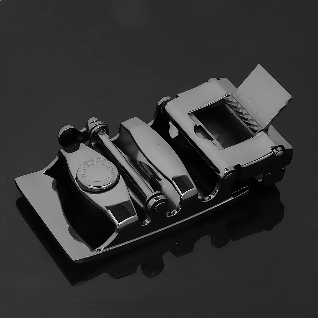 Fashion Men's Business Alloy Automatic Buckle Unique Men Plaque Belt Buckles for 4cm Ratchet For Leather Belt Accessories