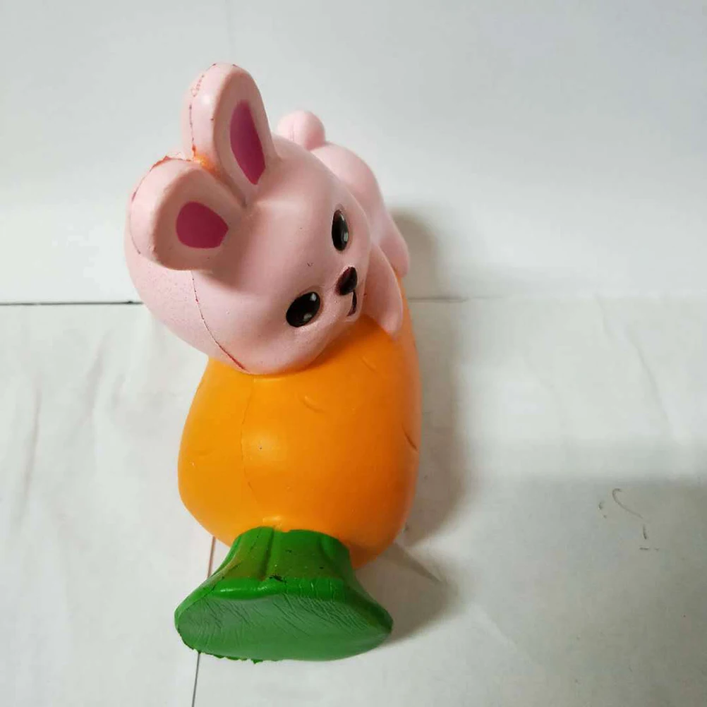 1 шт. Мягкий Кролик сжимает игрушки игривые Развивающие игрушки для ванной развлекательные игрушки для взрослых