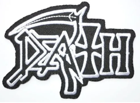 Нашивки с логотипом DEATH для одежды вышитая музыкальная группа Cool Rock Punk бейдж