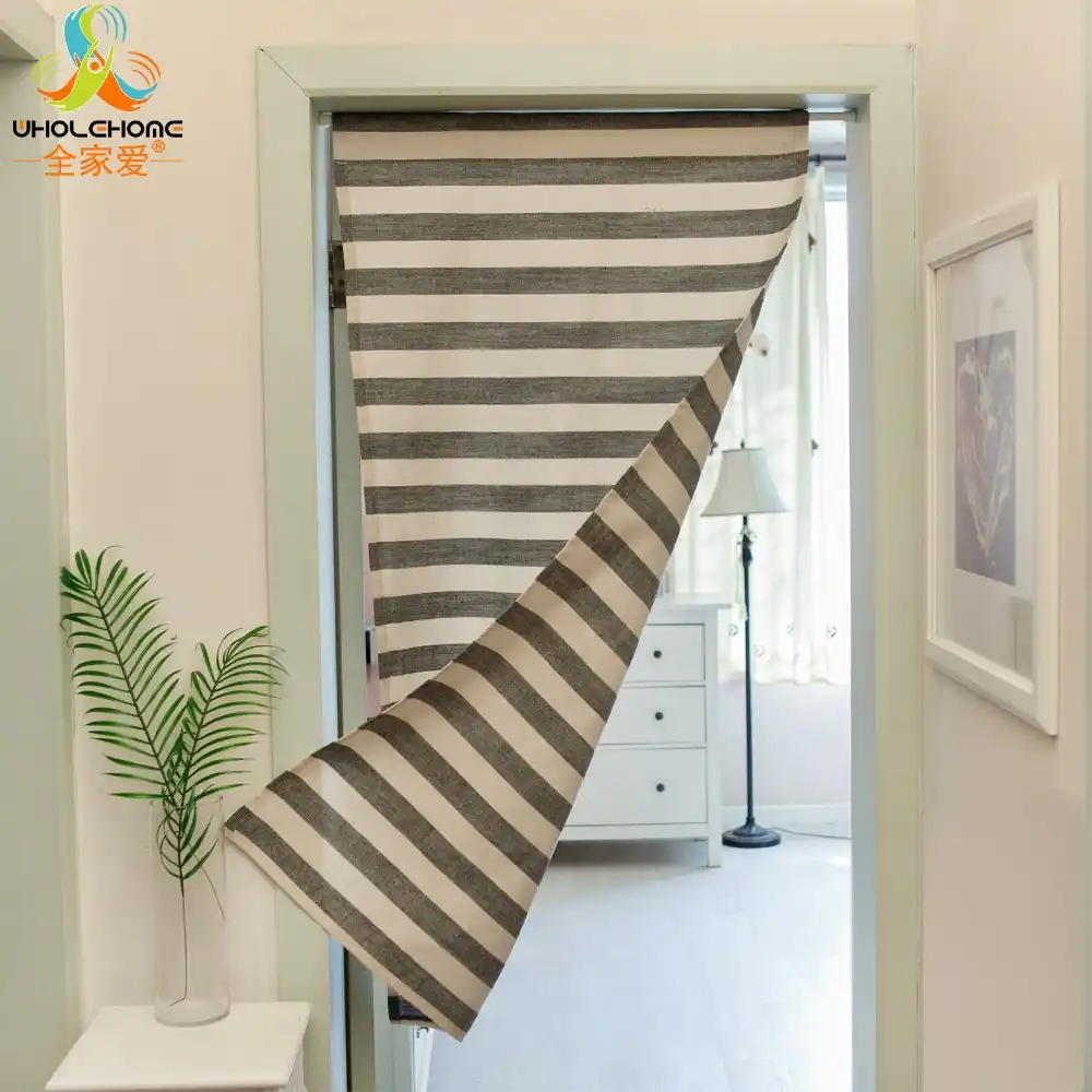Janpan Style Kitchen Doorway Curtains Cotton Linen Cafe Curtain