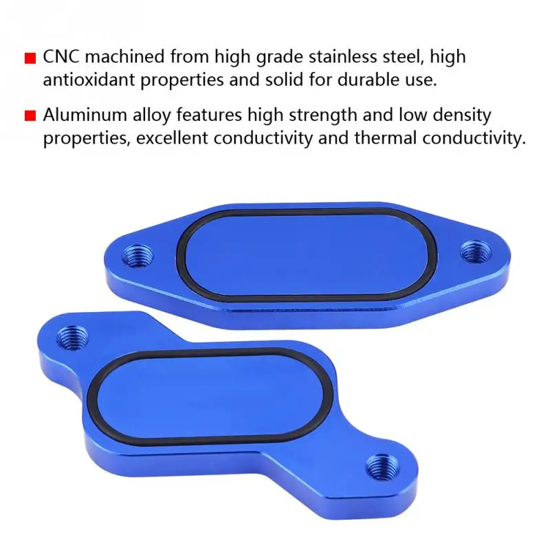 Stainless Steel Exhaust Gas Recirculation Valve Cooler Delete Kit for