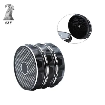 

SY 4 Parts Aluminum Alloy Metal Grinder Herb Tobacco Grinder Spice Mills Crusher Hand Muller Smoking Pipe Accessories