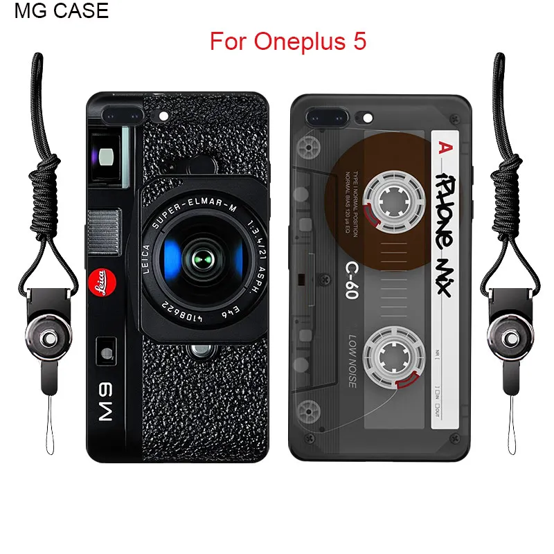 For ONEPLUS 6 1+5T Fashion Retro Camera Tape Calculator