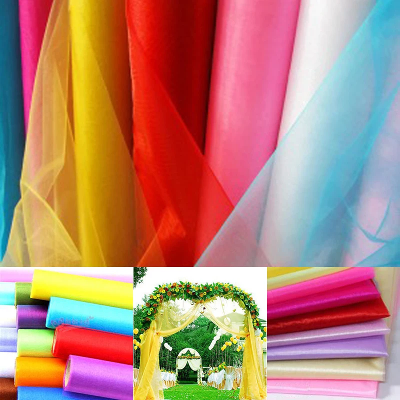 150cm WIDTH 60/" GOLD CRYSTAL ORGANZA PARTY WEDDING FABRIC