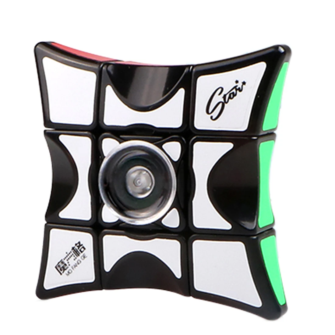

Surwish QiYi Mofangge Fingertip Magic Cube Puzzle Toy for Competition - Black