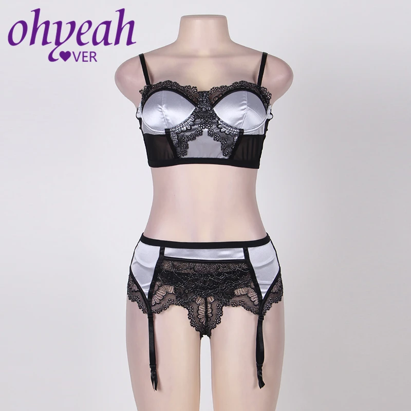 Ohyeahlover белье сексуальное 2020 размера плюс Для женщин комплект нижнего белья RM80093