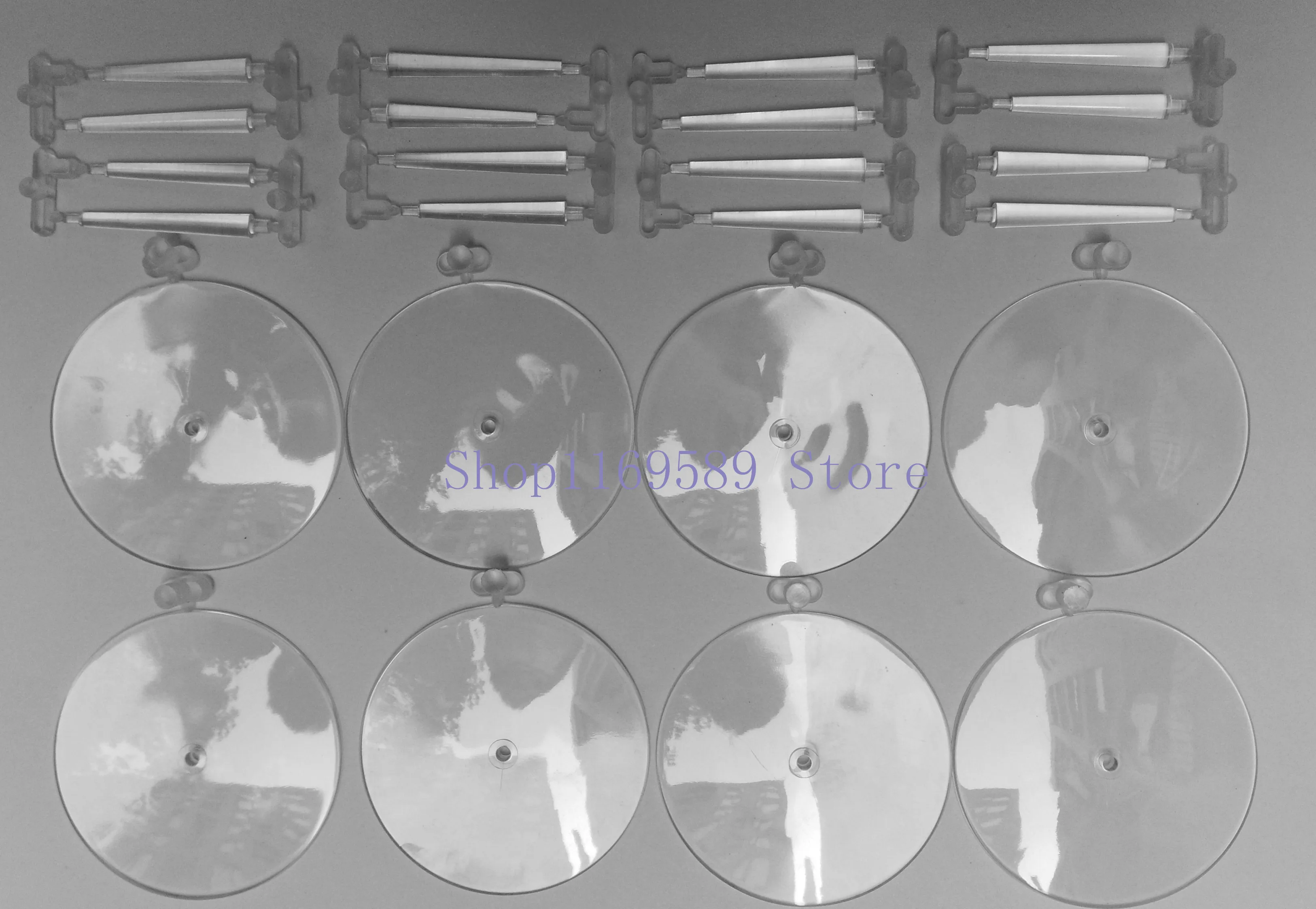 Lot Of 8PCS 60mm Round Transparent Flight Stand For Miniature Wargames Table Games|Model Accessories| | - AliExpress