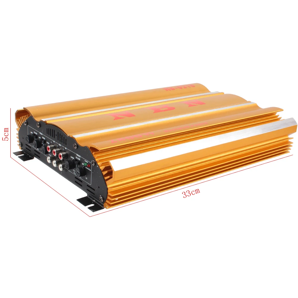 4 ohm 4 Channel Car Amplifiers Car Amplifier Auto Audio Enlarger(NB