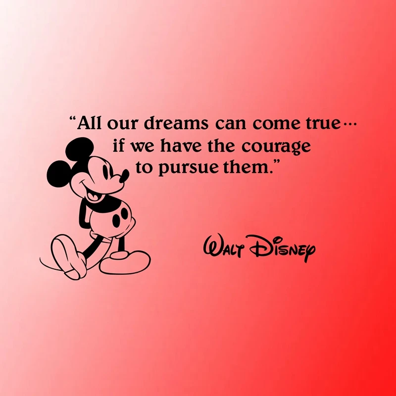 Cute Mickey mouse children wall stickers , Kids Mickey Mouse dreams