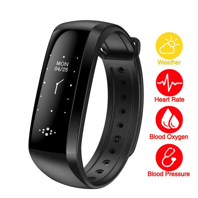 

Waterproof M2S Smartwatch Bracelet Watch Display Blood Pressure Heart Rate Monitor Blood Oxygen for Android IOS Smartband Woman