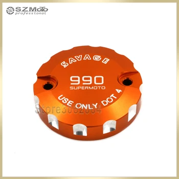 

For KTM 990 SUPER DUKE Supermoto/R Front Brake Cylinder Cover Reservoir Motocycle Accessories Oil Fluid Cap Tank Cup With Logo