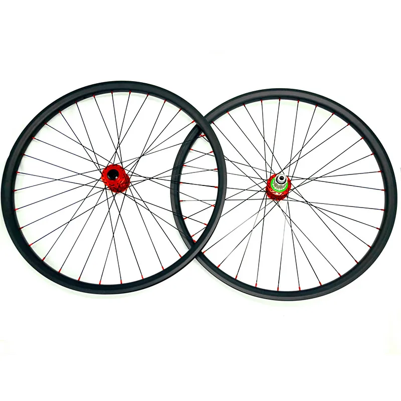 29er карбоновый диск mtb колеса безрукавные 30x24 мм внутренний 25 симметричный wheelse 29