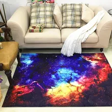 6 мм ультра-тонкий ковер высокой четкости ковер Вселенная Туманность ночное небо ковер для гостиной ковер Защита окружающей среды