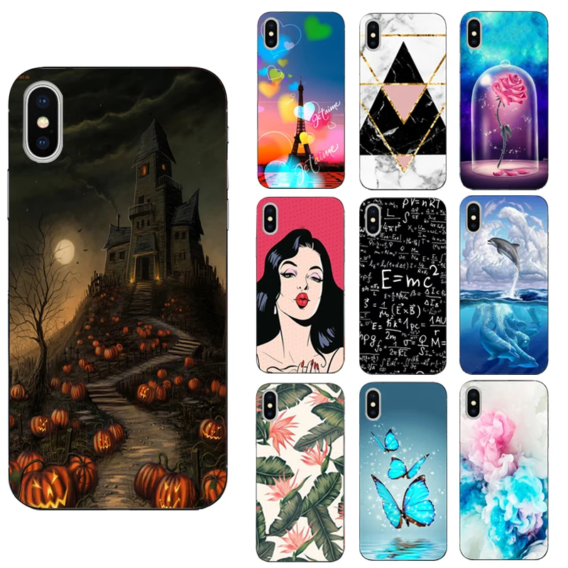 FOR iPhone 5 5S SE 6 6S 7 8 Plus X Case Cover Soft TPU FOR Funda iPhone 6S Case FOR Coque iPhone 5S Case FOR iPhone 6