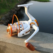 Metal Lure Spool 12BB +1 Bearing Balls 500-9000 Series Spinning Reel Boat Rock Fishing Wheel Freshwater&Saltewater Fishing Reel