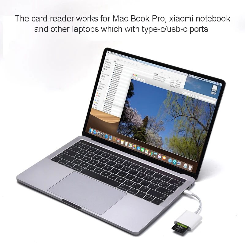 Адаптер для чтения карт USB 3 0 типа C USBC в SD кабель камеры OTG TF конвертер iPad pro Macbook