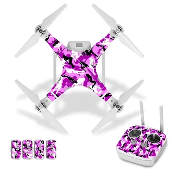 

Camo DJI Phantom 3 Body & Battery Skin Sticker Decal Drone Sticker 3M Waterproof Accessory for DJI Phantom 3 Vinyl