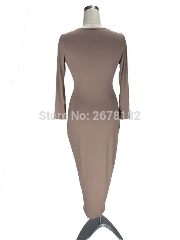 dress V neck607