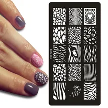 1 шт. 6*12 см BCN серии ногтей штамповки пластины изображения прямоугольные ногти пластины для ногтей штампы для дизайна ногтей трафареты для маникюра инструменты# BCN-004