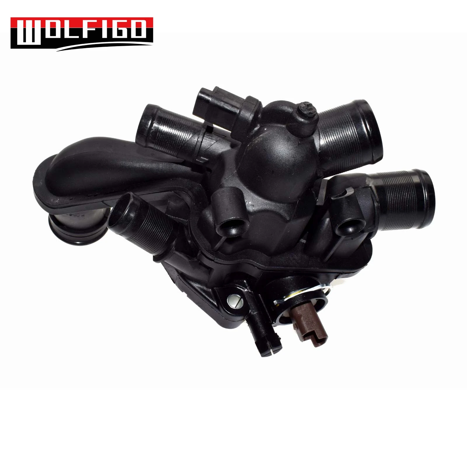 WOLFIGO термостат+ Корпус в сборе для MINI R56 R55 peugeot 207 208 308 508 2008 3008 1,4 1,6 16VTi 9808646980 V764558080