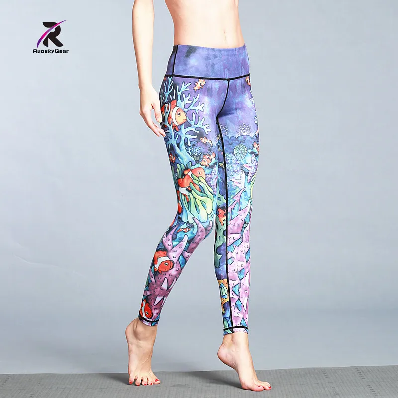 RuoskyGear Sportswear Yoga Pants New Women Leggings