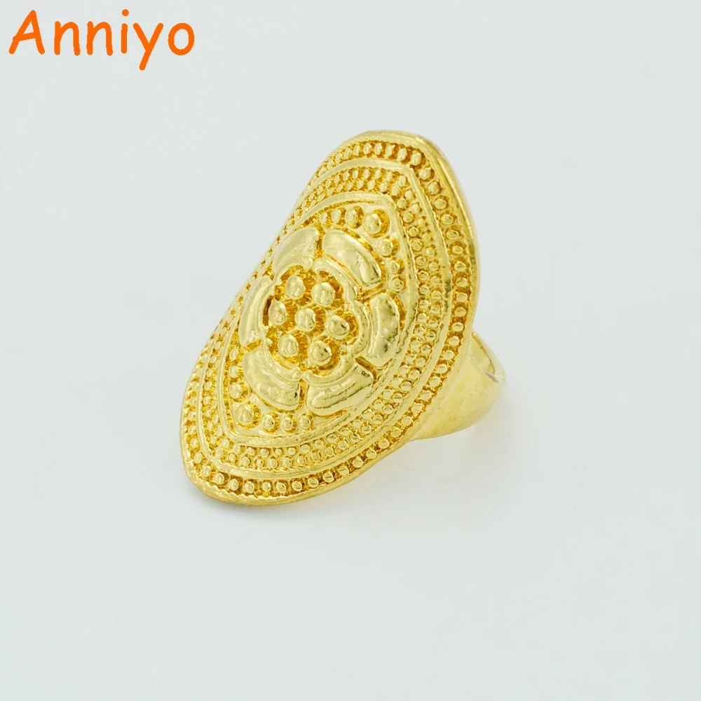wedding nigeria ring Women Flower for Color Ring Gold Anniyo Jewelry Ring