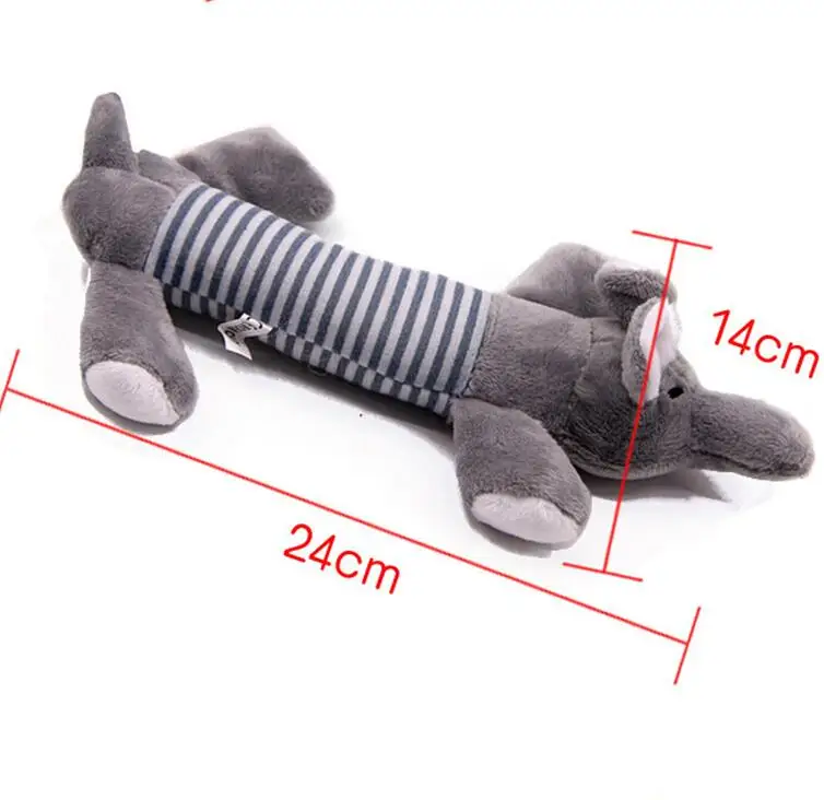 ANSINPARK animal chew toy dog cat vocalization in cloth dolls toys sustainability pet dog accessories products high quality W666