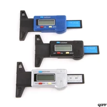 Прямая поставка и цифровой автомобильный шиномонтажный измеритель глубины протектора ЖК-дисплей глубина штангенциркуль 0-25 мм MAY28