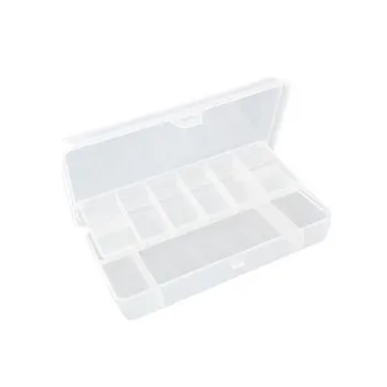

Road sub fishing tool box two layers of transparent double-layer halleluyah fishing lure box small fishing tackle box