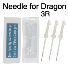 100 шт. 3R Перманентный макияж татуировки иголки для бровей губ Дракон иглы для швейной машины