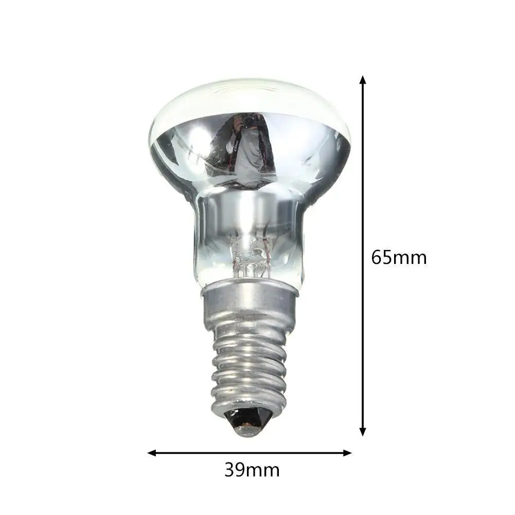 OOBEST 2 шт. 30 Вт/E14/R39/Edison лампочка, замена для Lava лампы R39 отражатель 30 Вт прожектор, винт в лампочке