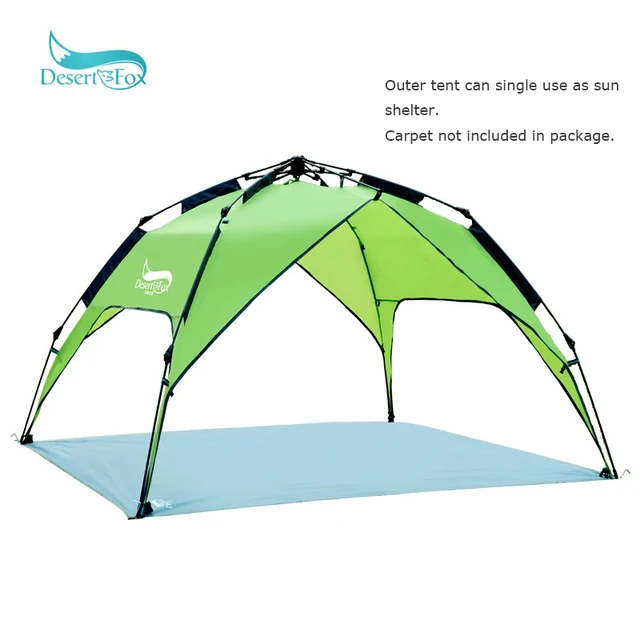 Desert&Fox Automatic Camping Tent For 3-4 Person  2