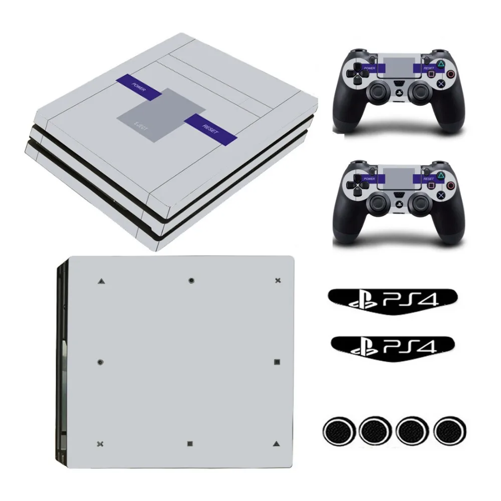 Стикеры для консоли и контроллера PS4 Pro стикеры защиты геймпада элегантный