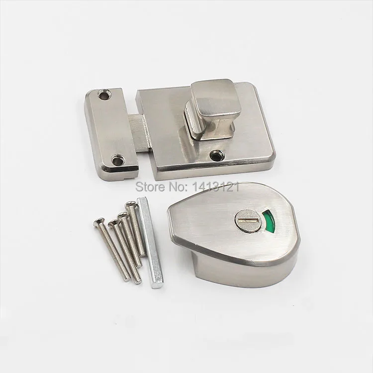 

door bolt Indication lock partition door lock Public toilet sanitary partition Latch hardware fitting window Latch