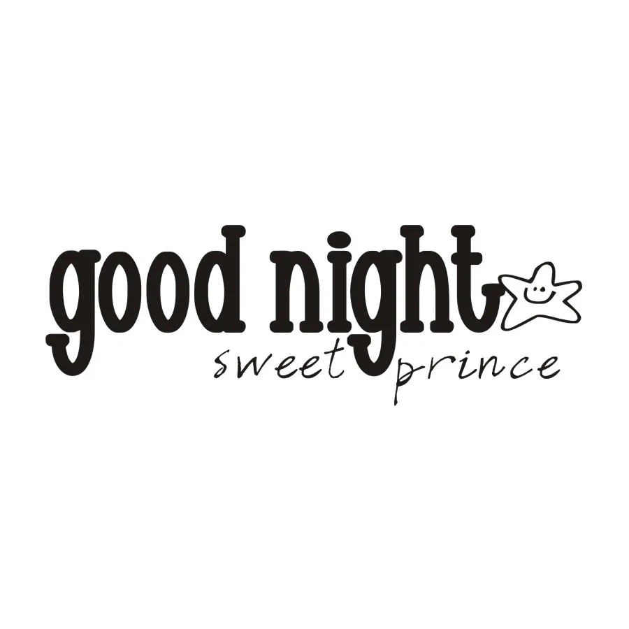 Good Night Sweet Prince. Sweet prince