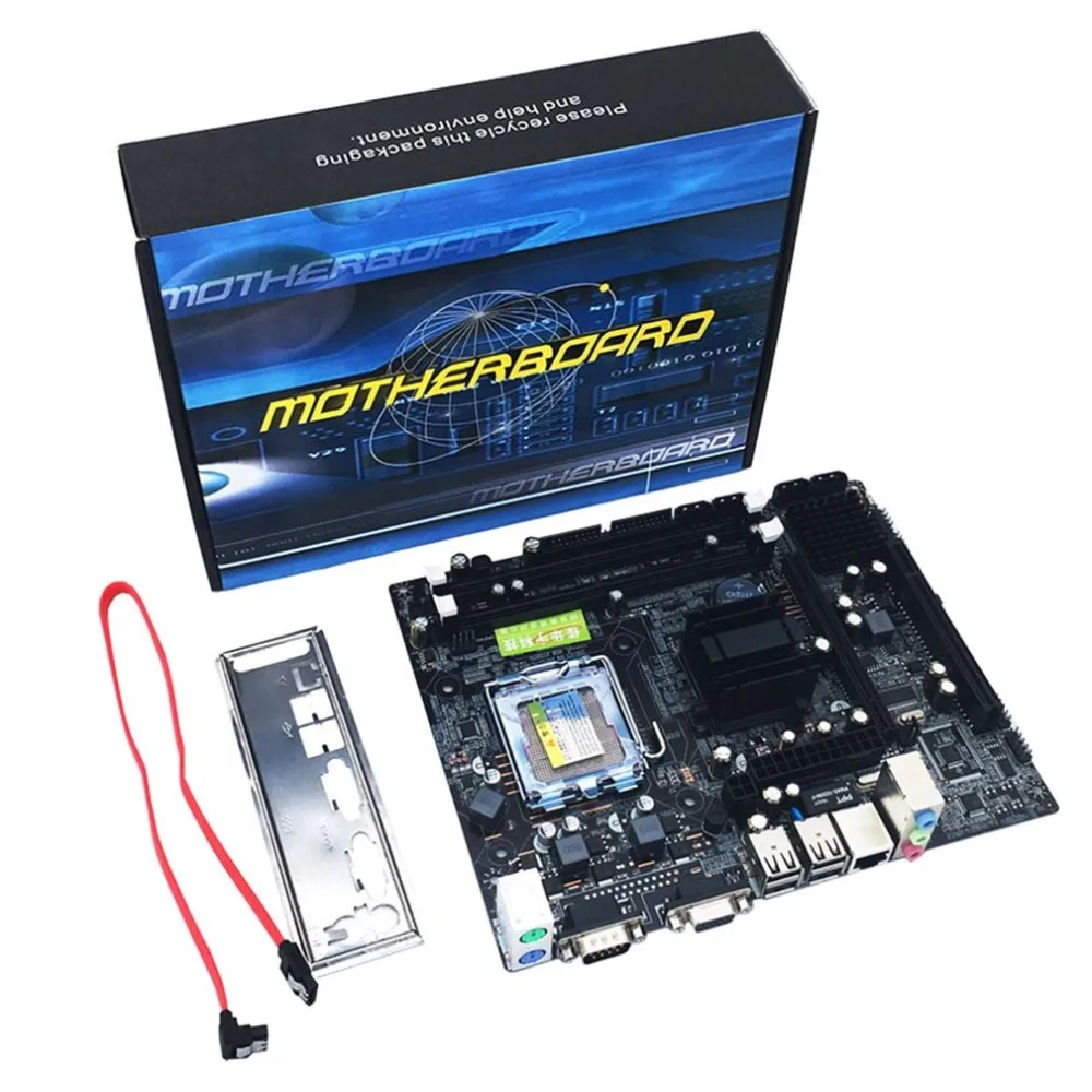

G31 Computer Motherboard Dual-Core 771 Mainboard LGA 775 Motherboard 771/775 Dual Board DDR2 VGA High Compatibility