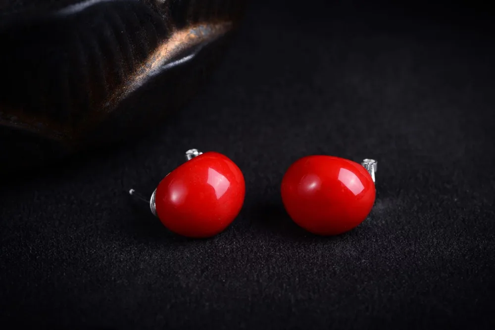 Mujer moda pendientes oorbellen Серьги необычные женские зеленые драгоценные камни
