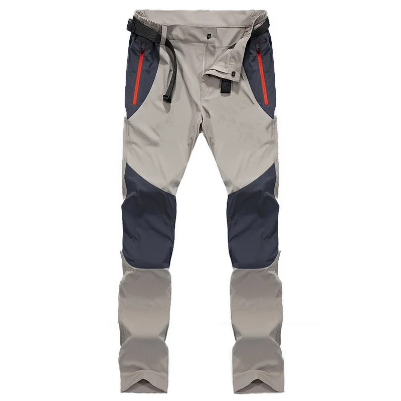 LoClimb anti-ultravioleta elástica Thin acampar senderismo pantalones hombres deportes al aire libre pantalones de secado rápido ciclismo pesca Trekking pantalones AM297 LoClimb anti-ultravioleta elástica Thin acampar senderismo pantalones hombres deportes al aire libre pantalones de secado rápido ciclismo pesca Trekking pantalones AM297