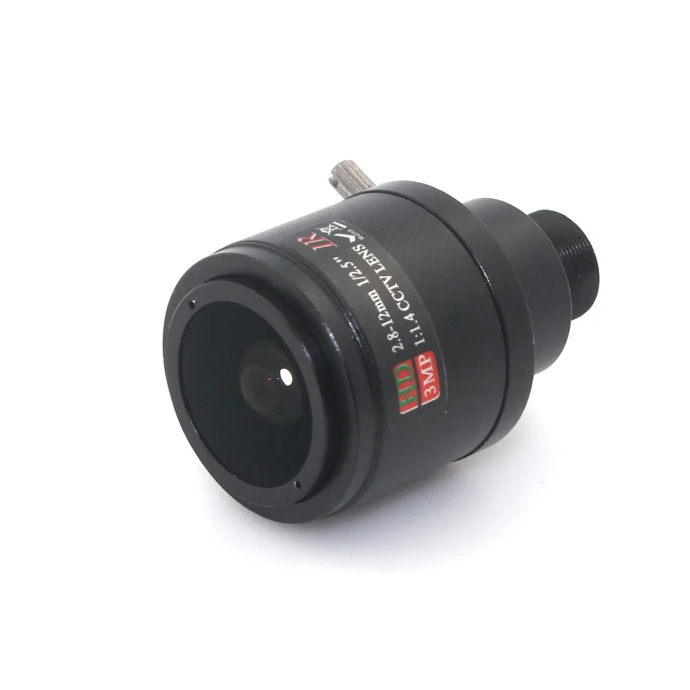 3MP 2,8-12 мм объектив 1/2. " фиксированный Большой ИК-объектив для камеры видеонаблюдения