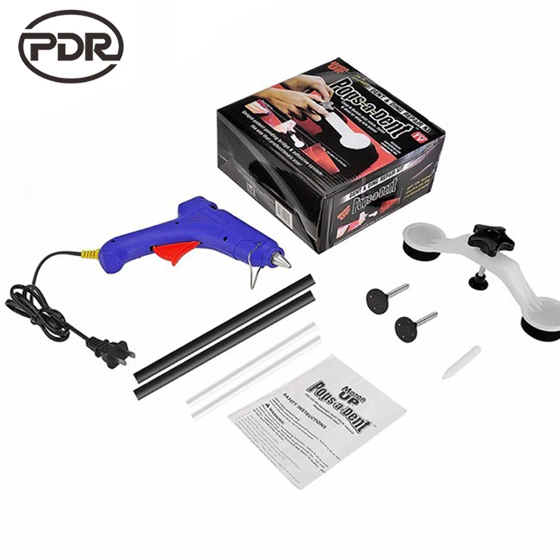 

PDR Tools Car Body Paintless Dent Repair Tools Dent Removal PDR Glue Pulling Bridge With Original Box Tool Box Kit Ferramentas