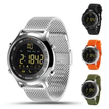  IP67 Waterproof EX18 Smart Watch Support Call and SMS alert Pedometer Sports Activities Tracker Wristwatch Smartwatch