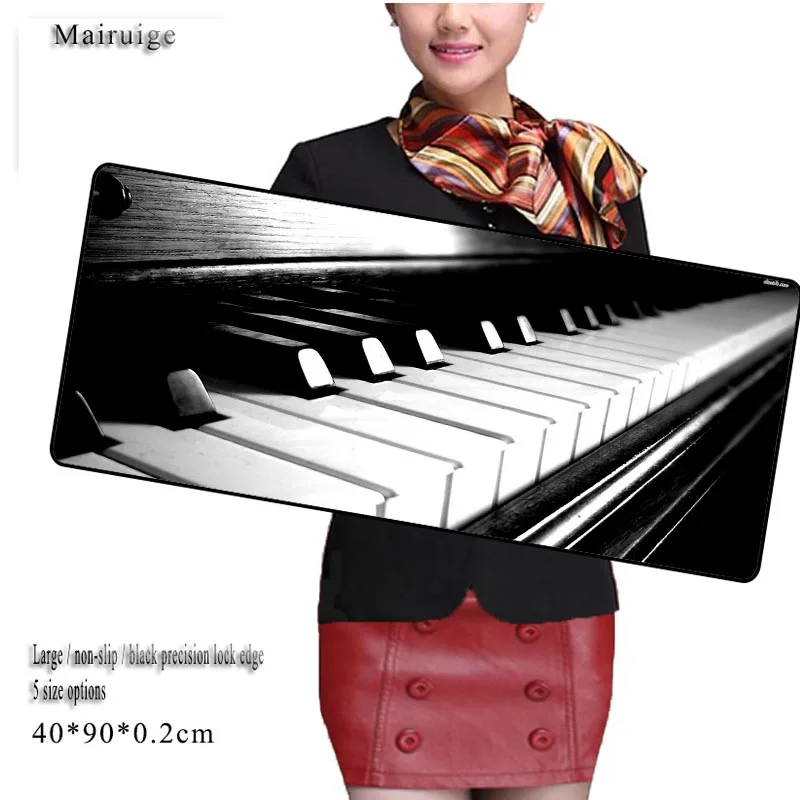 

Piano Large 900x400mm Over Watch Gaming Mouse Pad Cool Gamer Mouse Mat Game Computer High Quality Pad Mouse Mats Free Shipping