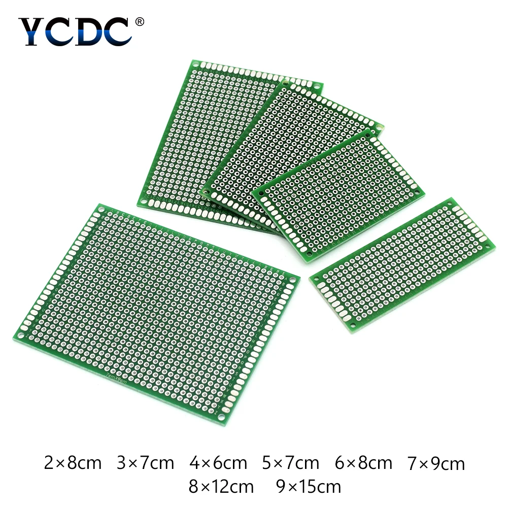 Arduino Double Side 7x9cm FR-4 Prototype PCB Universal Circuit Board 1.6mm x2