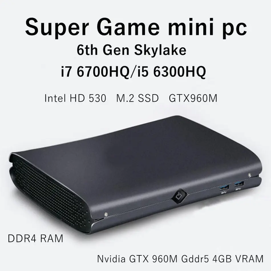 Игровой killer pc i7 6700HQ/i5 6300HQ карточка, выделенная карта GTX 960M 4G VRAM DDR4 RAM 5G wifi win10 HDMI + DP + Type-C S/PDIF Игровой killer pc i7 6700HQ/i5 6300HQ карточка, выделенная карта GTX 960M 4G VRAM DDR4 RAM 5G wifi win10 HDMI + DP + Type-C S/PDIF