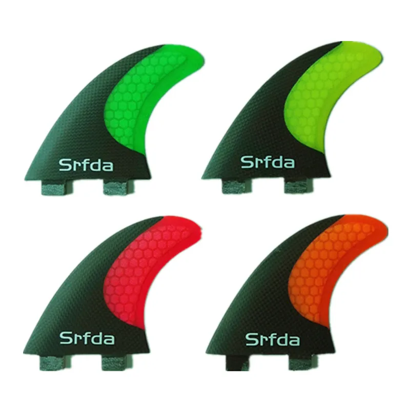 srfda free shipping fiberglass honeycomb surfboard fin thruster for FCS box surf fins size G5/M Top quality surf fin srfda free shipping fiberglass honeycomb surfboard fin thruster for FCS box surf fins size G5/M Top quality surf fin